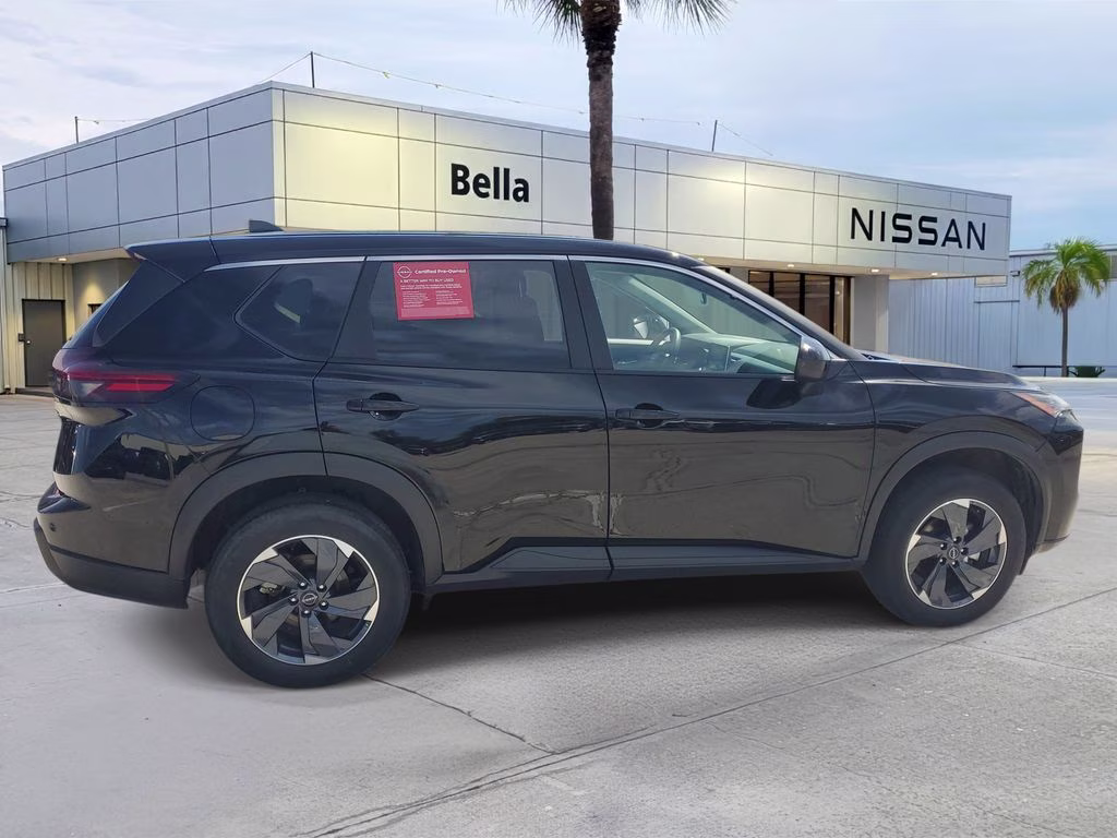 2025 Super Black Nissan Rogue SV FWD SUV