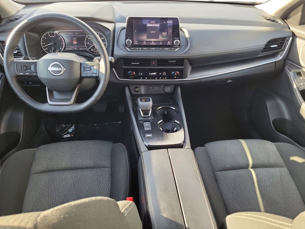 2025 Brilliant Silver Metallic Nissan Rogue SV FWD SUV