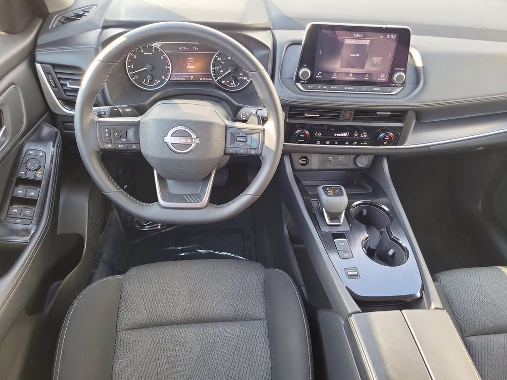 2025 Brilliant Silver Metallic Nissan Rogue SV FWD SUV