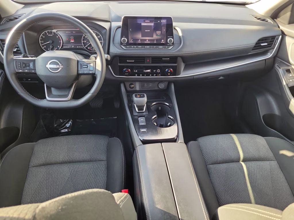 2025 Brilliant Silver Metallic Nissan Rogue SV FWD SUV