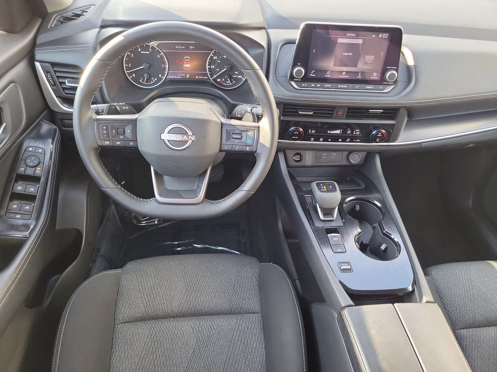 2025 Brilliant Silver Metallic Nissan Rogue SV FWD SUV