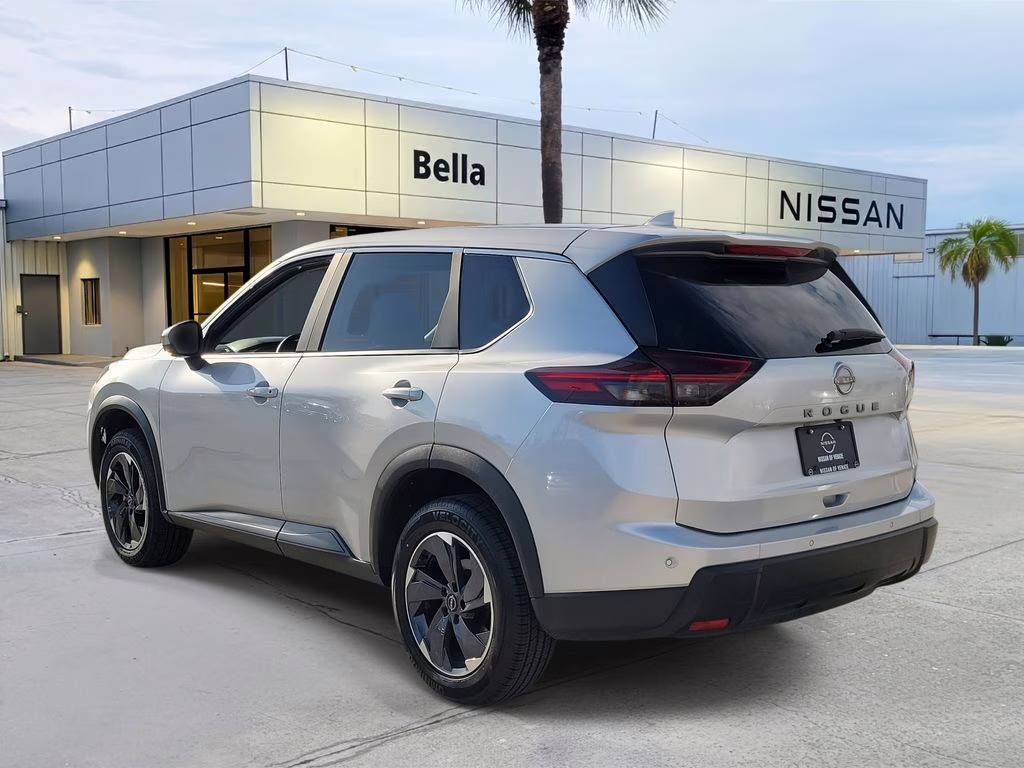 2025 Brilliant Silver Metallic Nissan Rogue SV FWD SUV