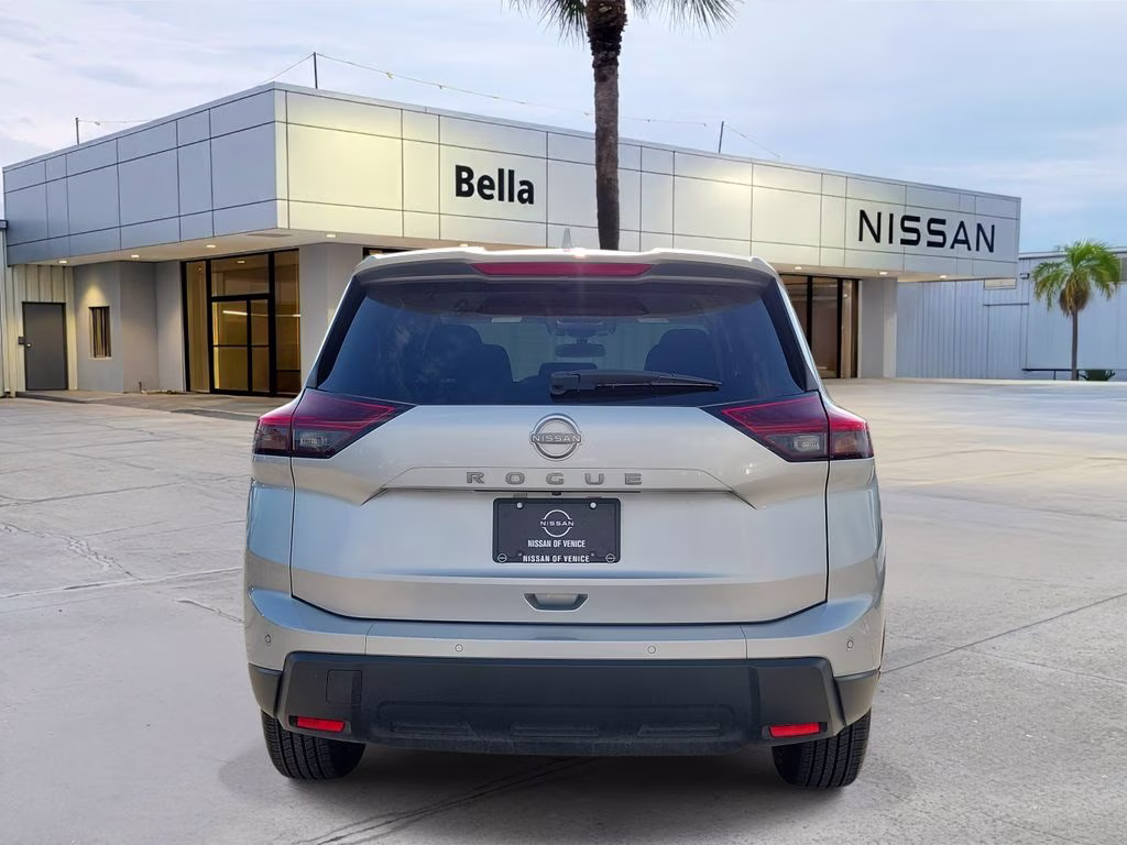 2025 Brilliant Silver Metallic Nissan Rogue SV FWD SUV