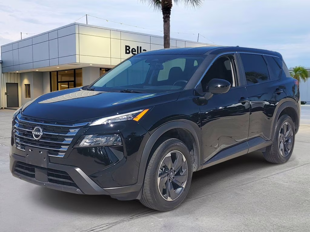 2025 Super Black Nissan Rogue SV FWD SUV