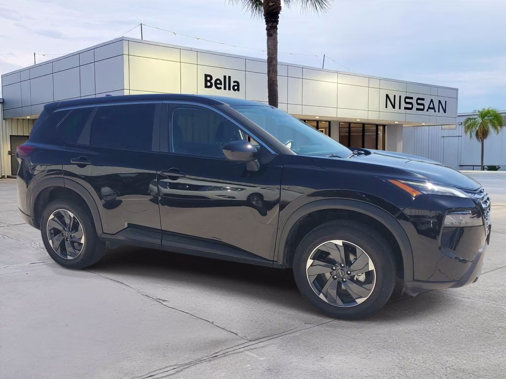 2025 Super Black Nissan Rogue SV FWD SUV