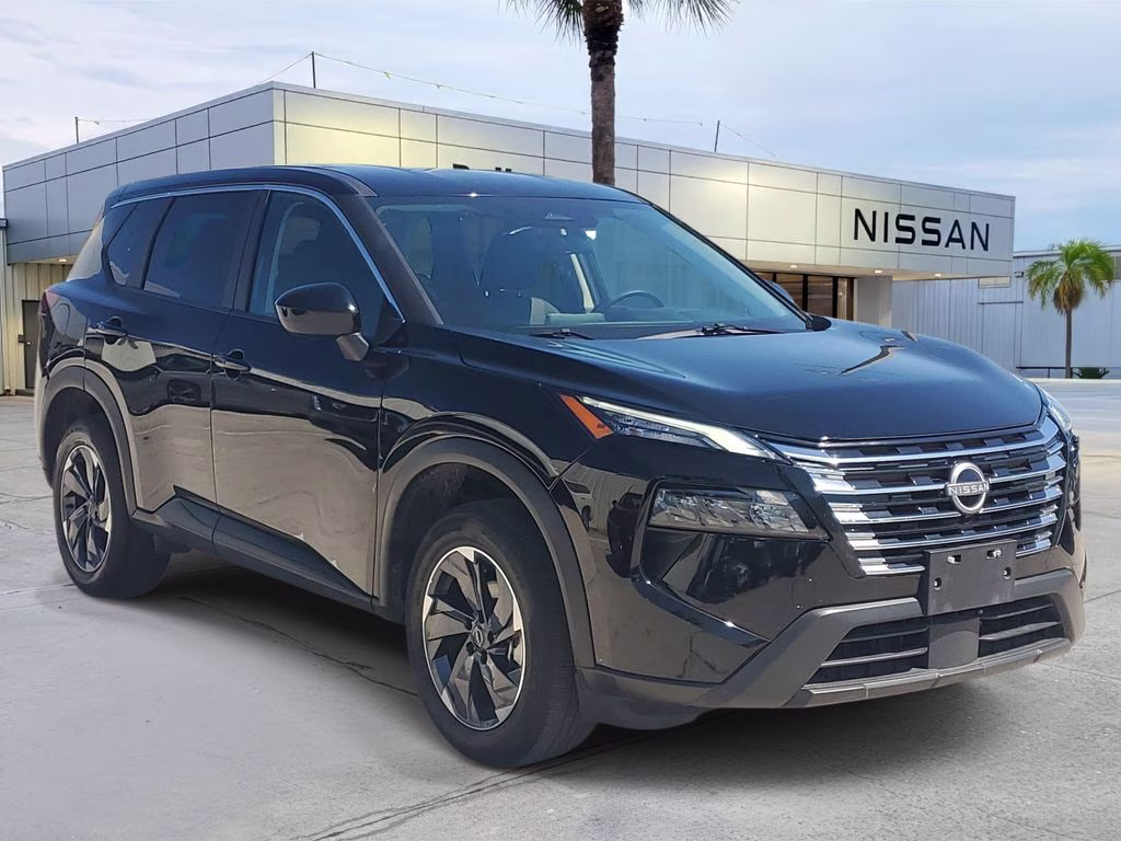 2025 Super Black Nissan Rogue SV FWD SUV