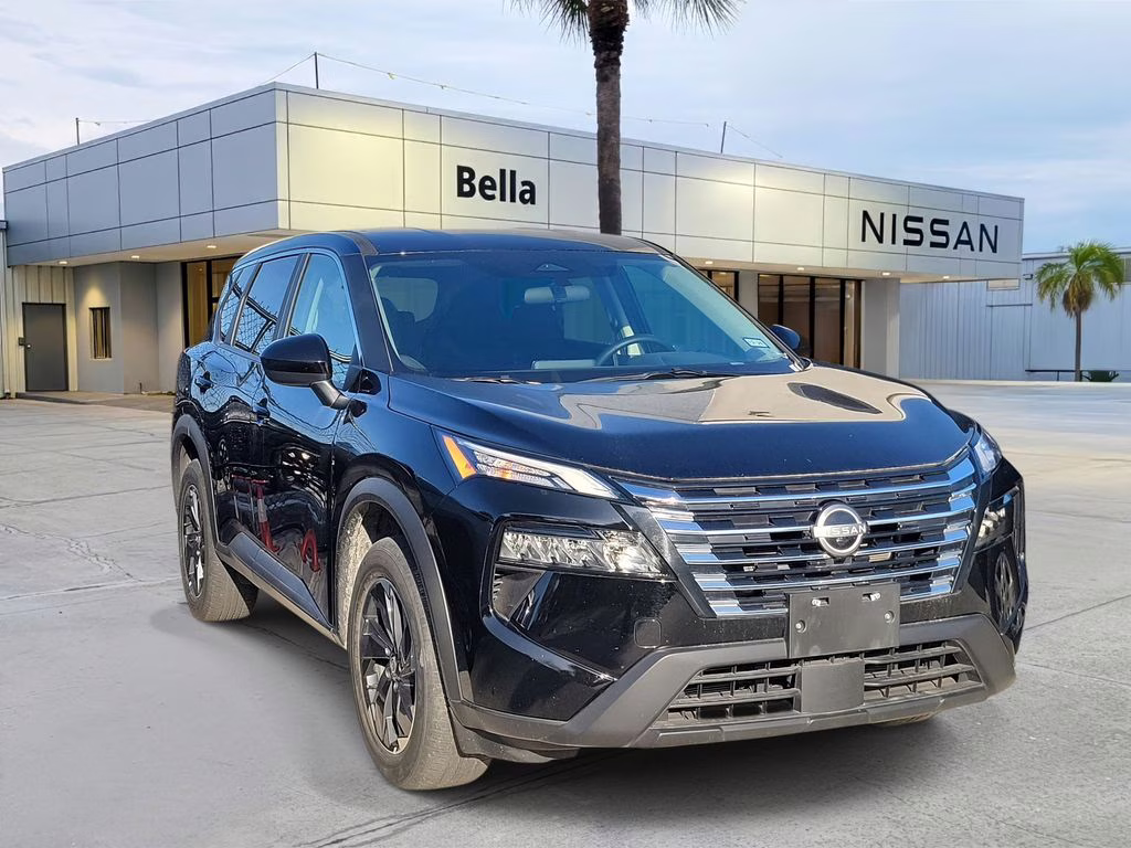 2025 Super Black Nissan Rogue SV FWD SUV