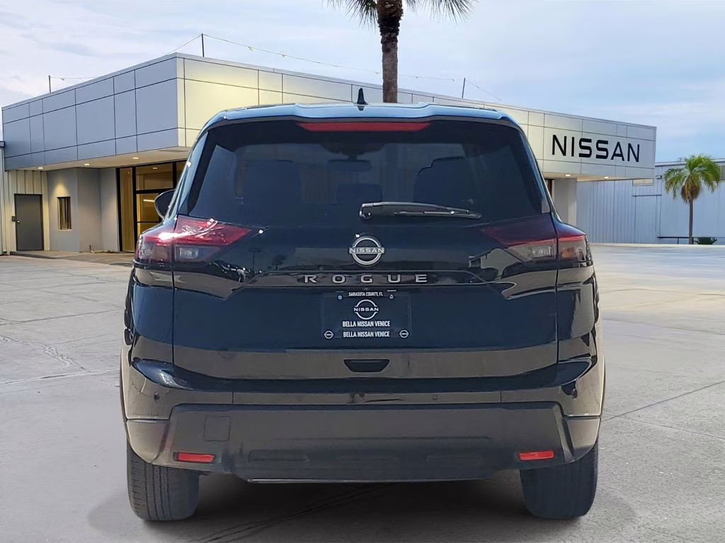 2025 Super Black Nissan Rogue SV FWD SUV