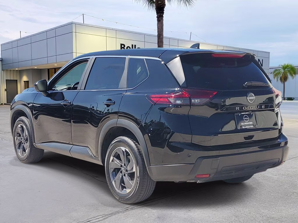 2025 Super Black Nissan Rogue SV FWD SUV