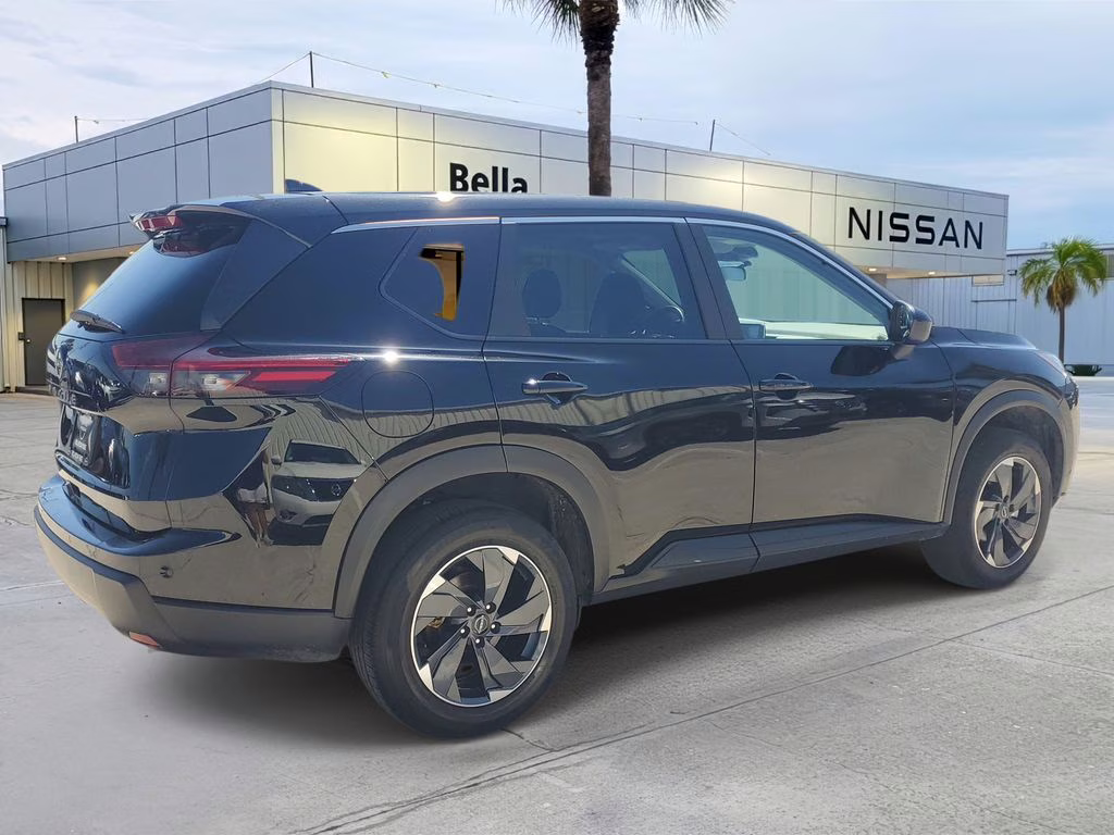 2025 Super Black Nissan Rogue SV FWD SUV