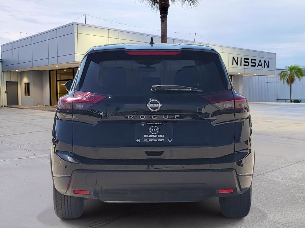 2025 Super Black Nissan Rogue SV FWD SUV
