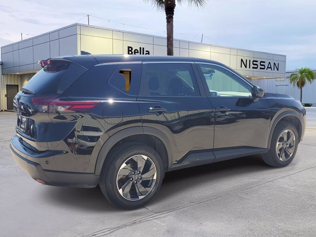 2025 Super Black Nissan Rogue SV FWD SUV