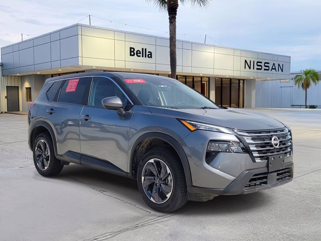 2025 Gun Metallic Nissan Rogue SV FWD SUV