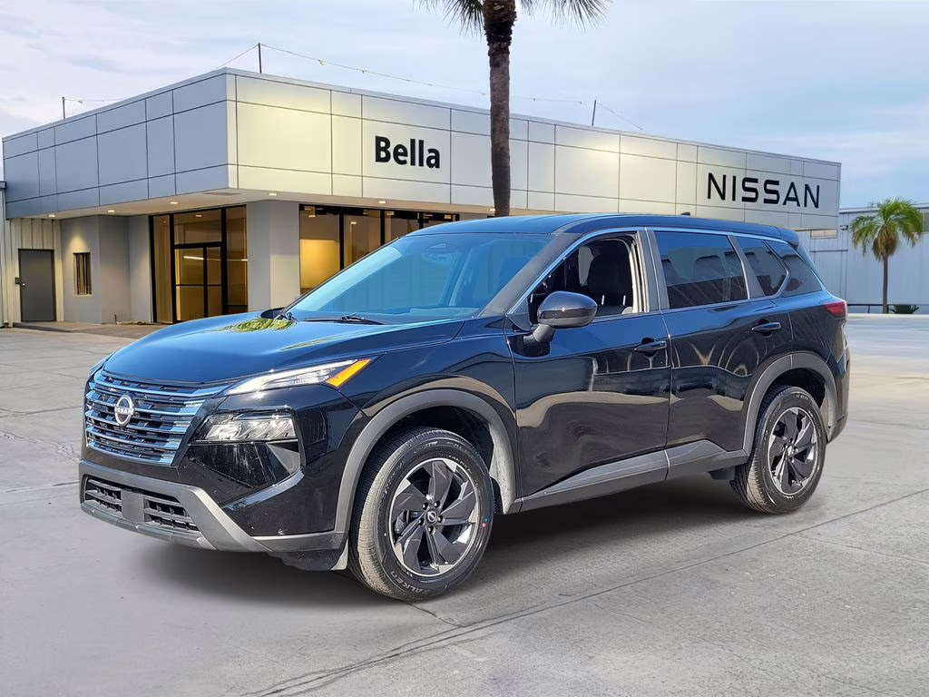 2025 Super Black Nissan Rogue SV FWD SUV