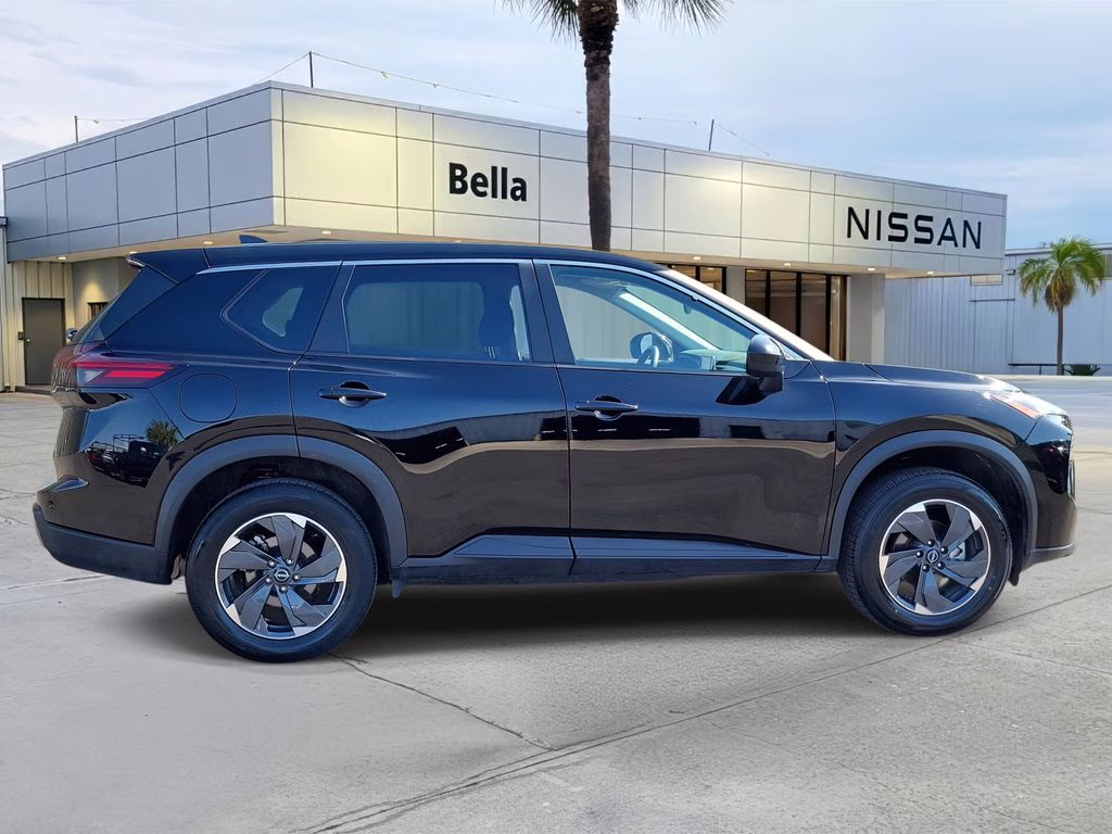 2025 Super Black Nissan Rogue SV FWD SUV