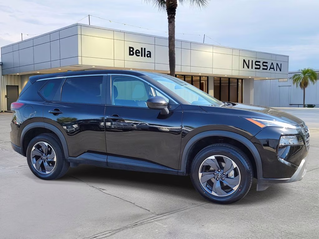 2025 Super Black Nissan Rogue SV FWD SUV
