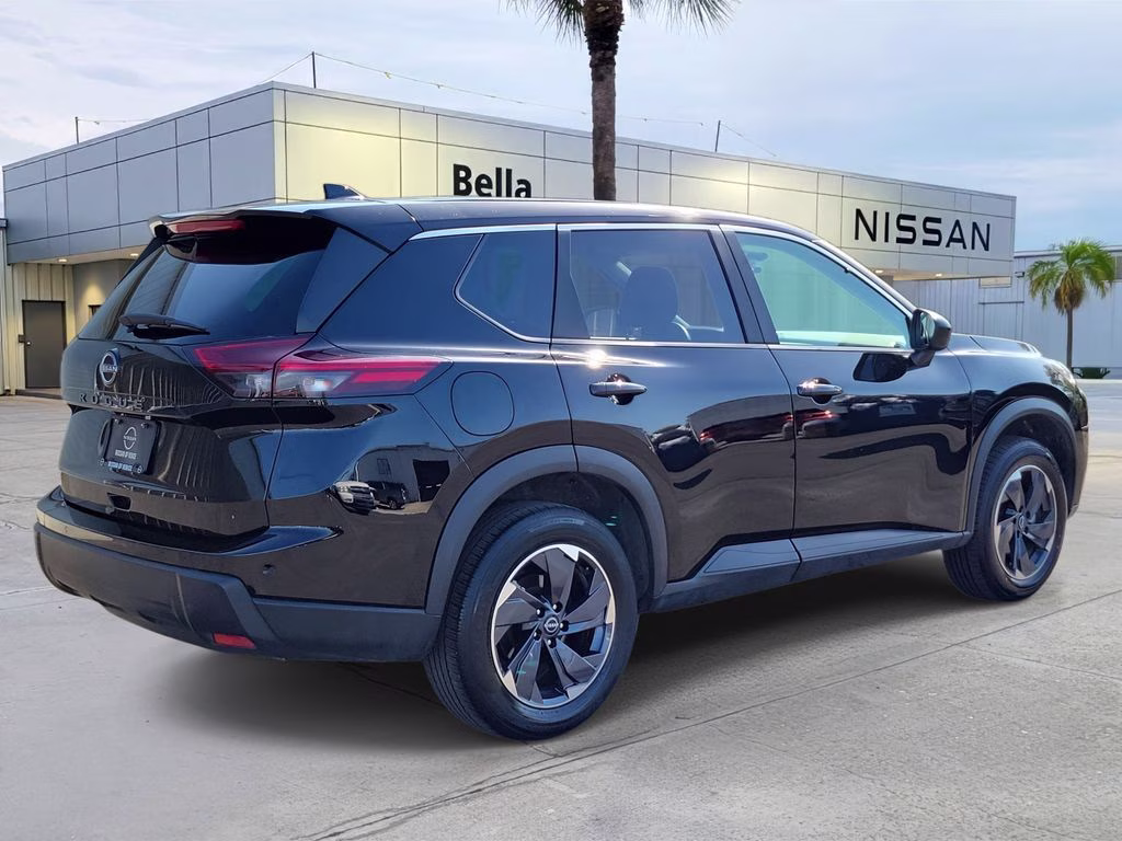 2025 Super Black Nissan Rogue SV FWD SUV