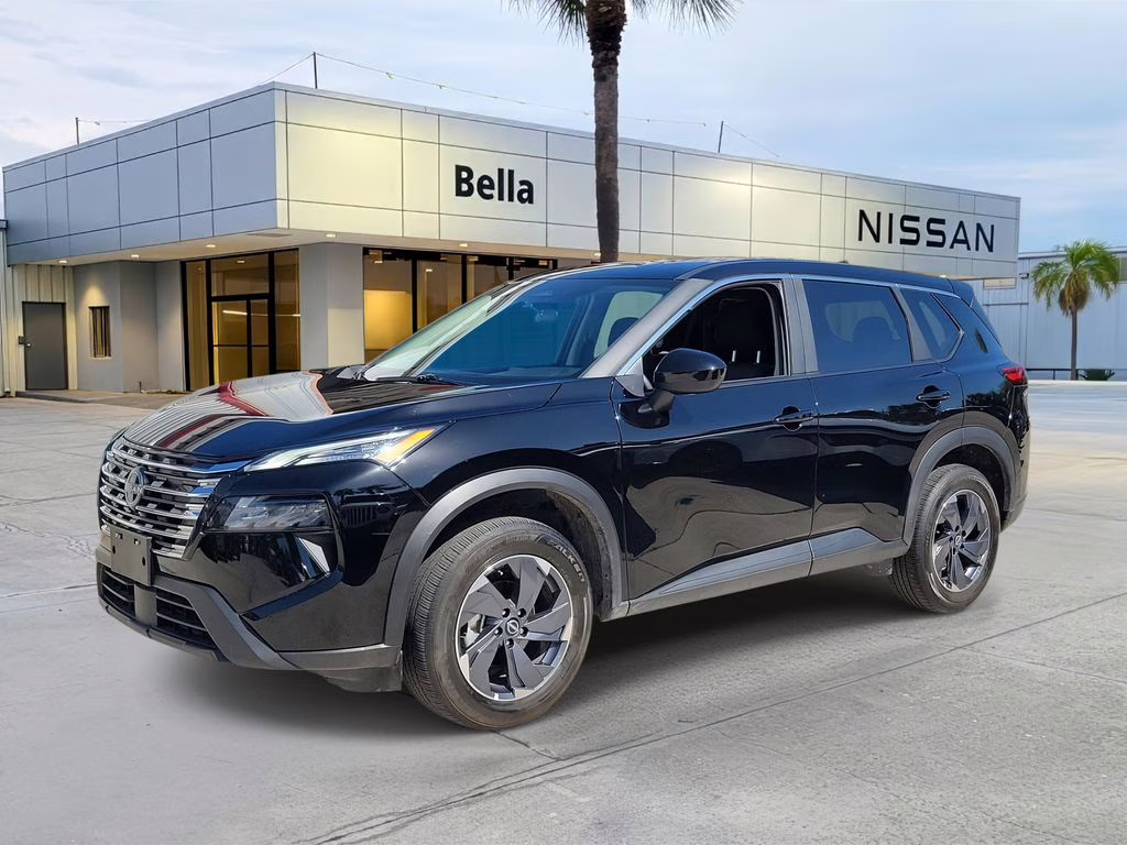 2025 Super Black Nissan Rogue SV FWD SUV
