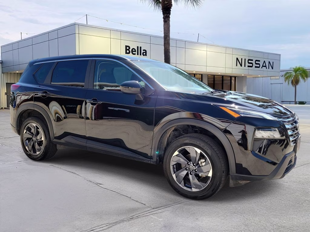 2025 Super Black Nissan Rogue SV FWD SUV