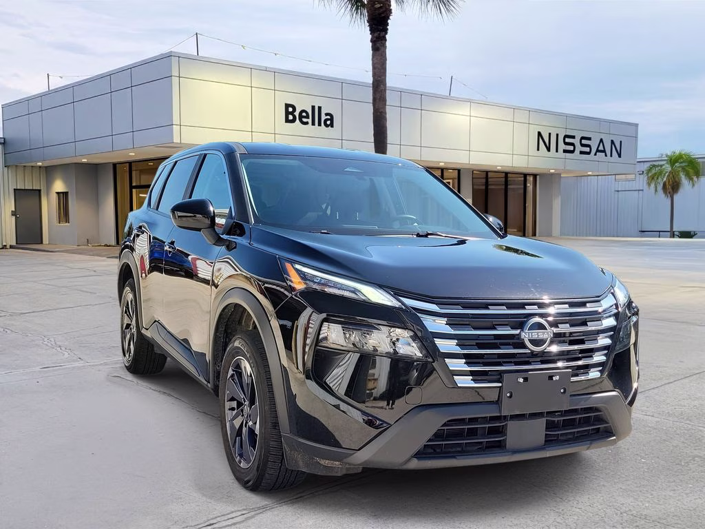 2025 Super Black Nissan Rogue SV FWD SUV