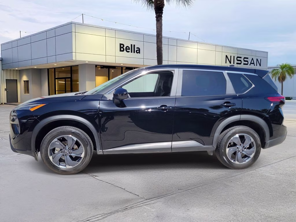 2025 Super Black Nissan Rogue SV FWD SUV