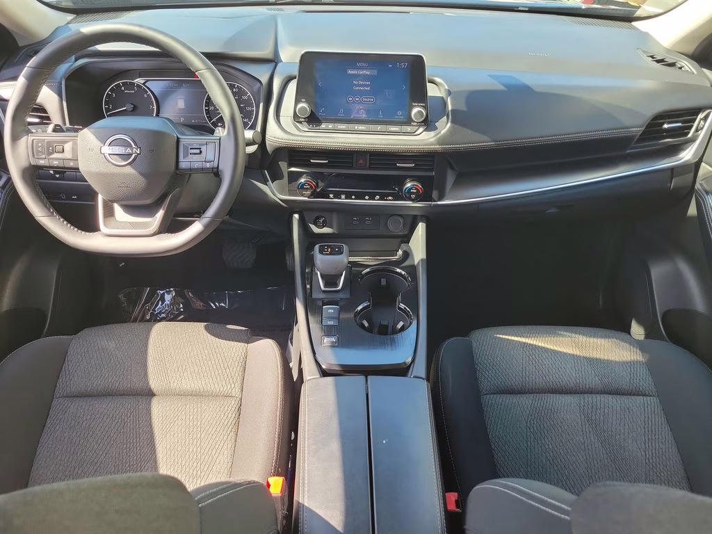 2025 Super Black Nissan Rogue SV FWD SUV