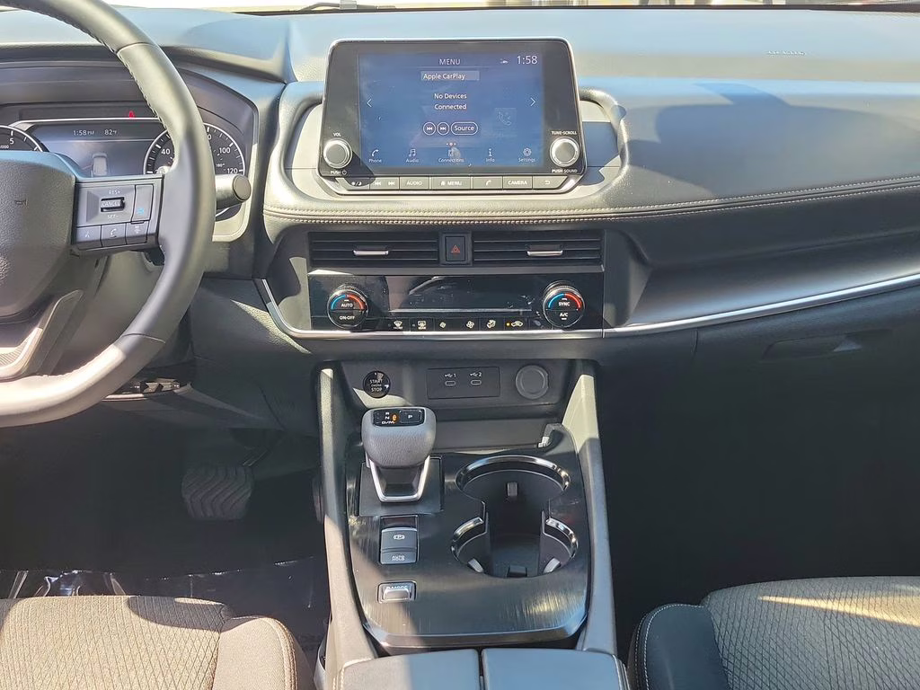 2025 Super Black Nissan Rogue SV FWD SUV