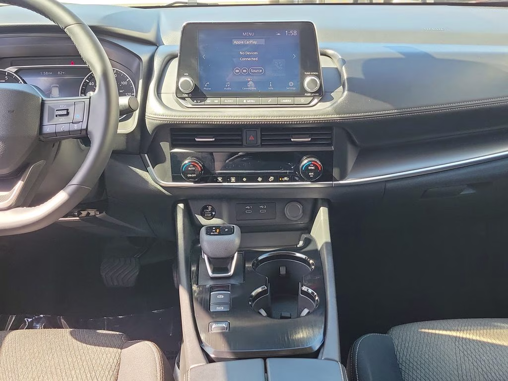 2025 Super Black Nissan Rogue SV FWD SUV