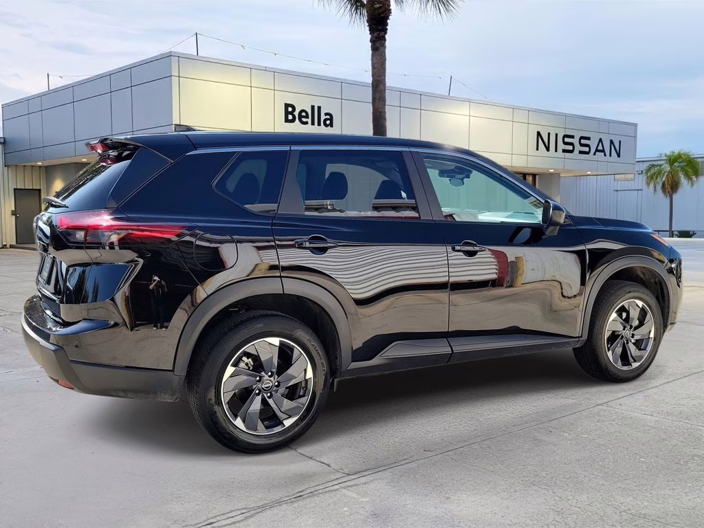 2025 Super Black Nissan Rogue SV FWD SUV
