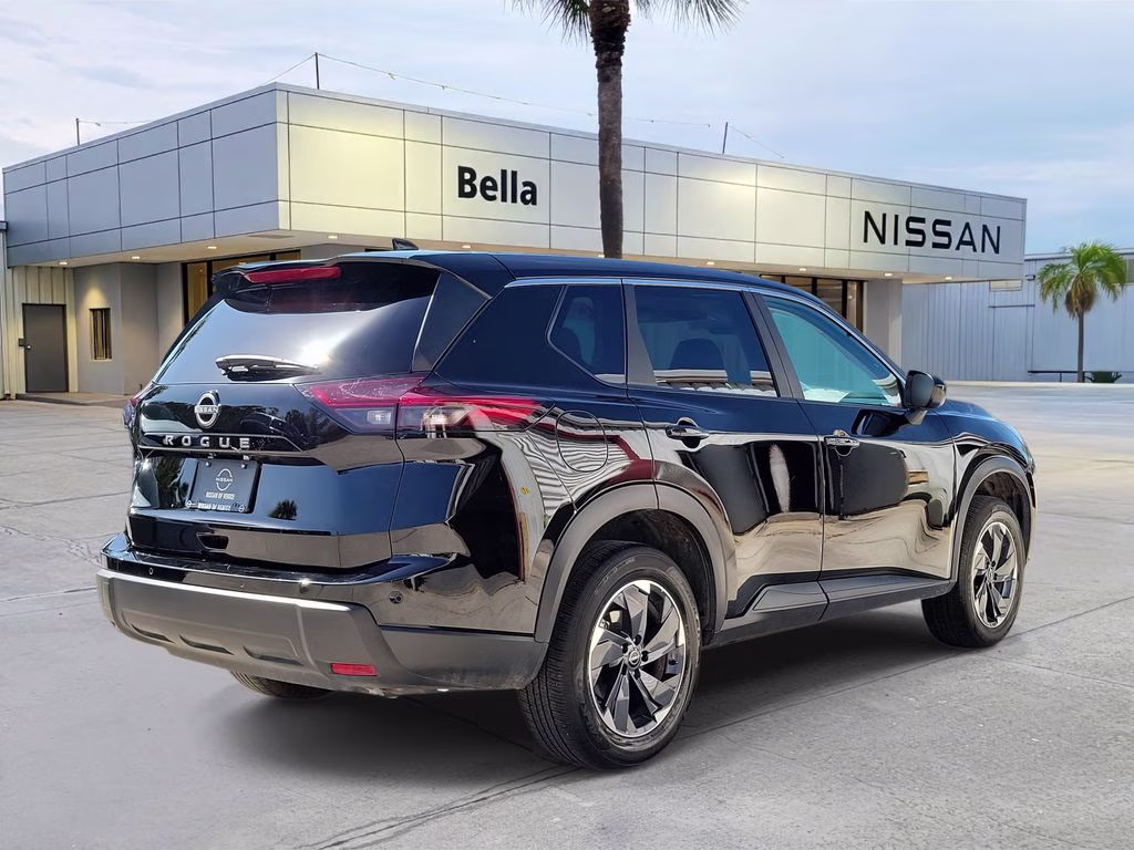 2025 Super Black Nissan Rogue SV FWD SUV