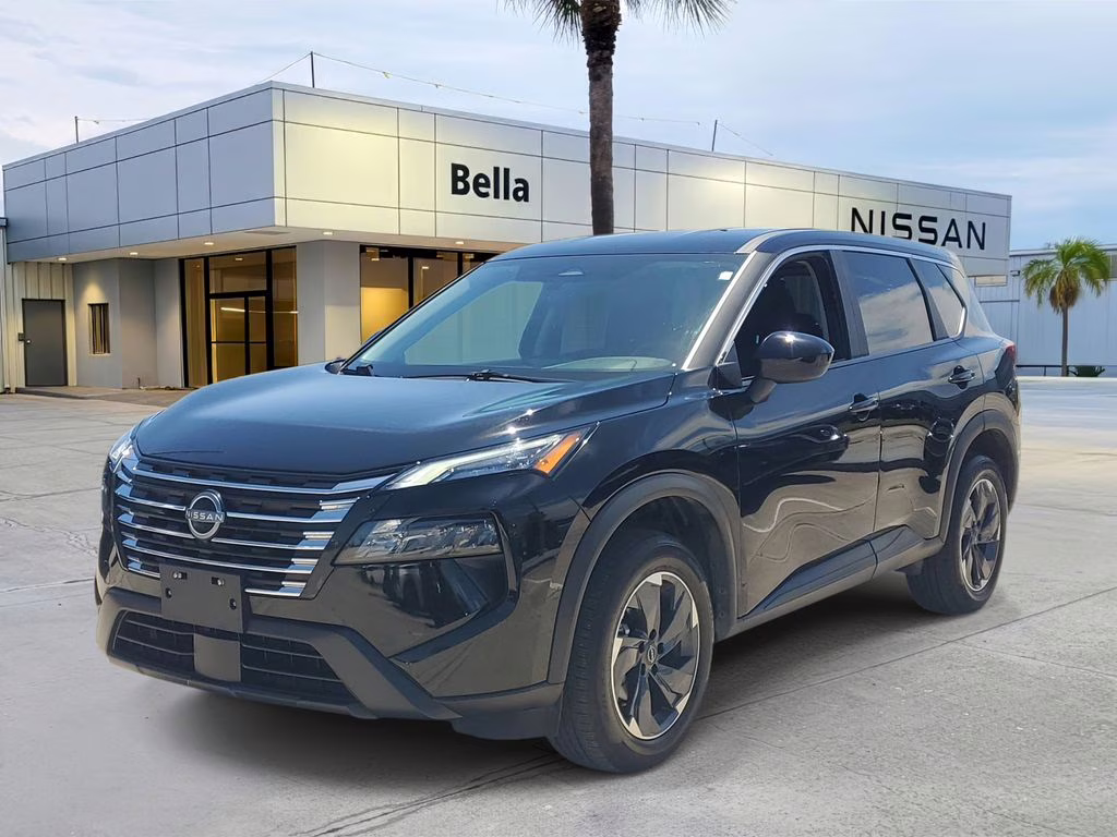 2025 Super Black Nissan Rogue SV FWD SUV