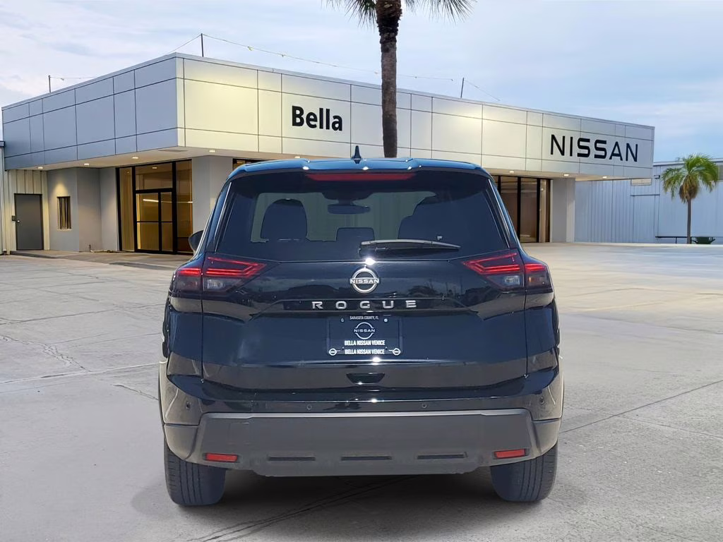 2025 Super Black Nissan Rogue SV FWD SUV