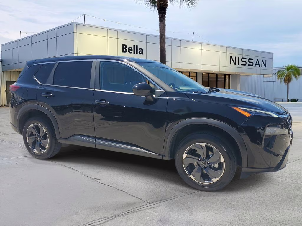 2025 Super Black Nissan Rogue SV FWD SUV