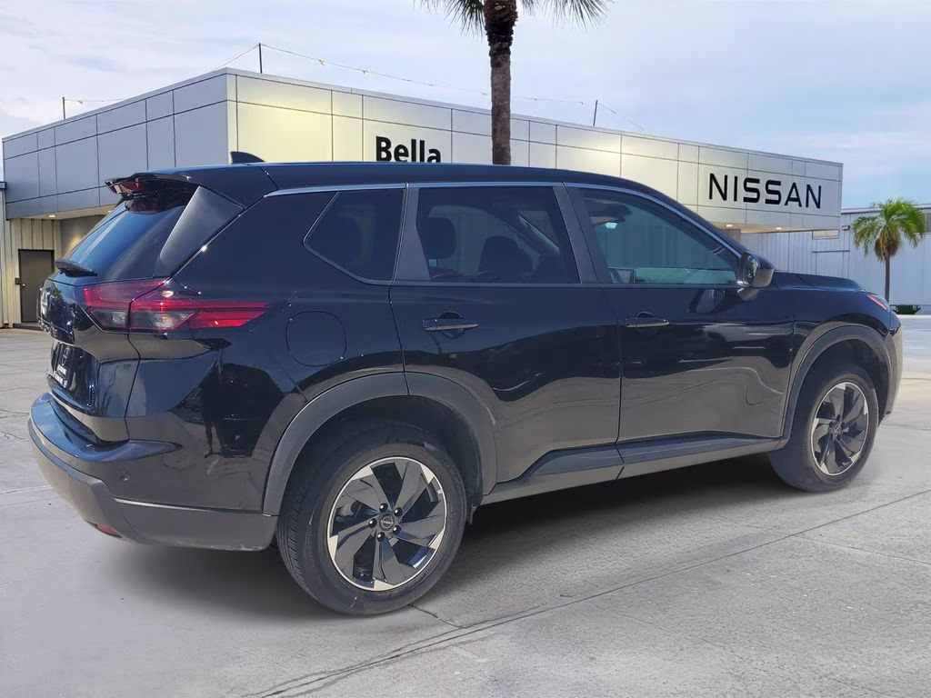 2025 Super Black Nissan Rogue SV FWD SUV