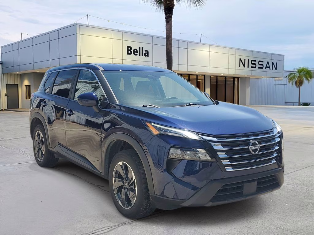 2025 Deep Ocean Blue Pearl Nissan Rogue SV FWD SUV