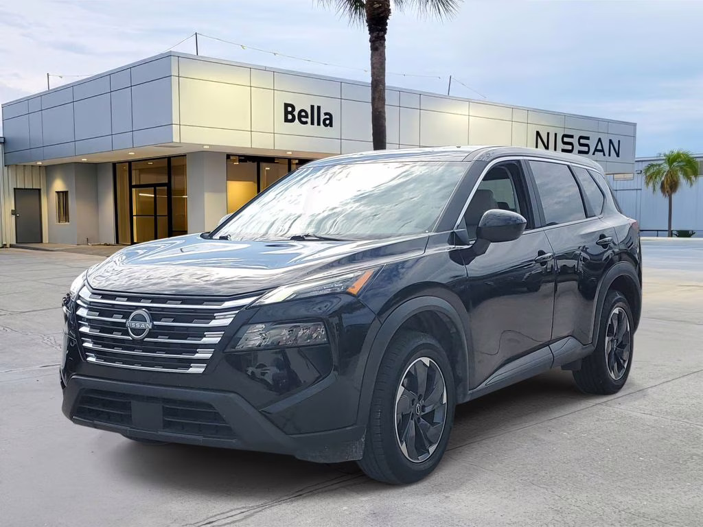2025 Super Black Nissan Rogue SV FWD SUV