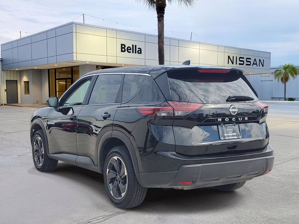 2025 Super Black Nissan Rogue SV FWD SUV