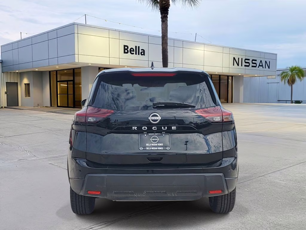 2025 Super Black Nissan Rogue SV FWD SUV