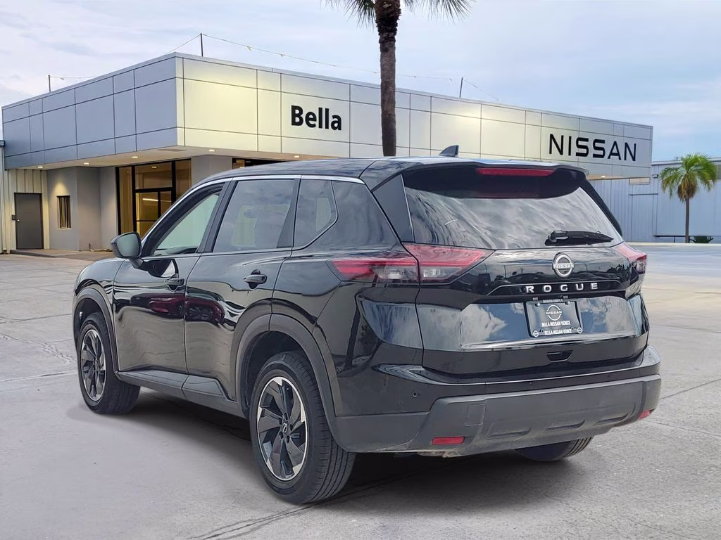 2025 Super Black Nissan Rogue SV FWD SUV