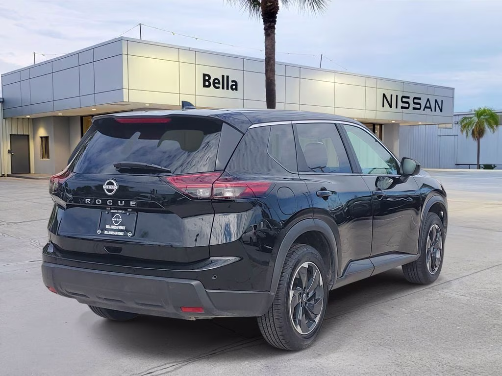 2025 Super Black Nissan Rogue SV FWD SUV