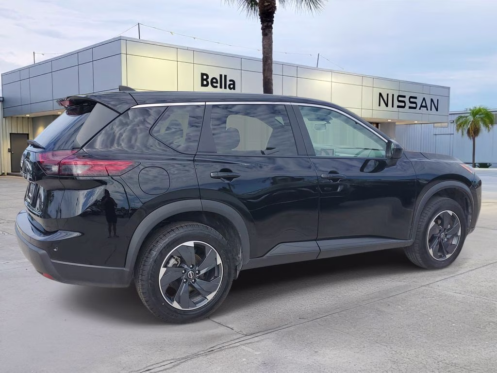 2025 Super Black Nissan Rogue SV FWD SUV