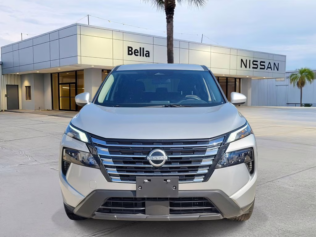 2025 Brilliant Silver Metallic Nissan Rogue SV FWD SUV