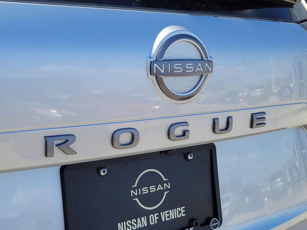2025 Brilliant Silver Metallic Nissan Rogue SV FWD SUV
