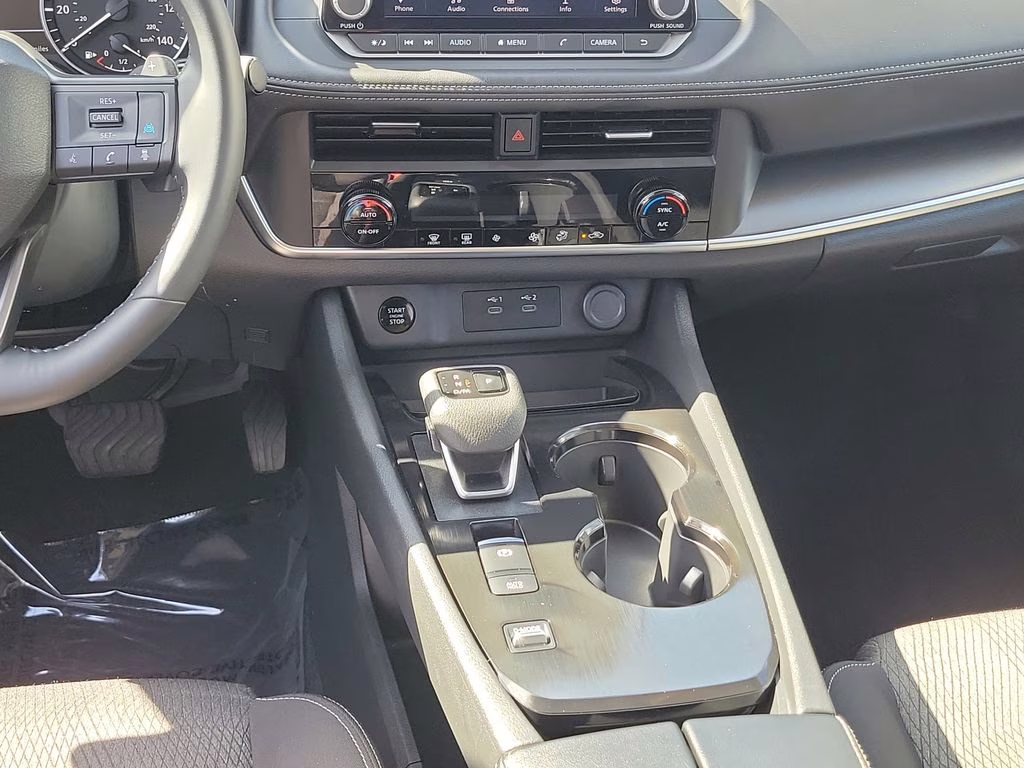 2025 Brilliant Silver Metallic Nissan Rogue SV FWD SUV