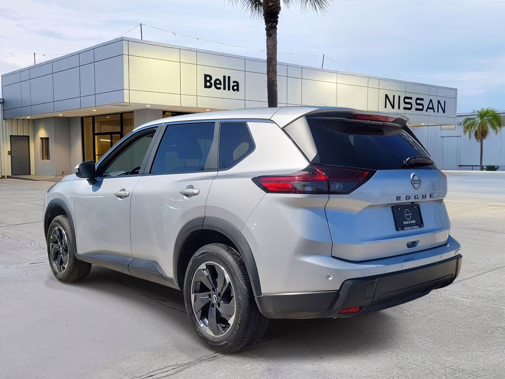 2025 Brilliant Silver Metallic Nissan Rogue SV FWD SUV