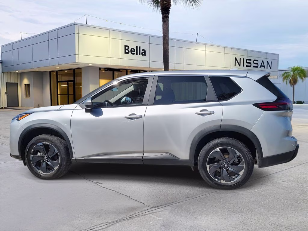 2025 Brilliant Silver Metallic Nissan Rogue SV FWD SUV