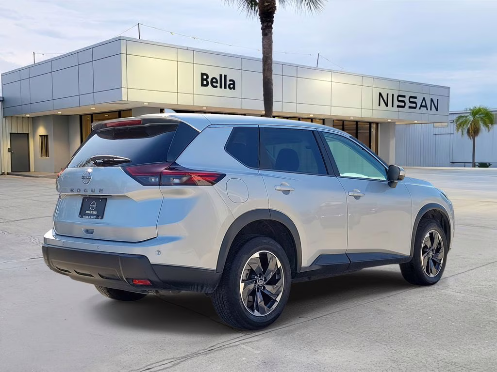2025 Brilliant Silver Metallic Nissan Rogue SV FWD SUV