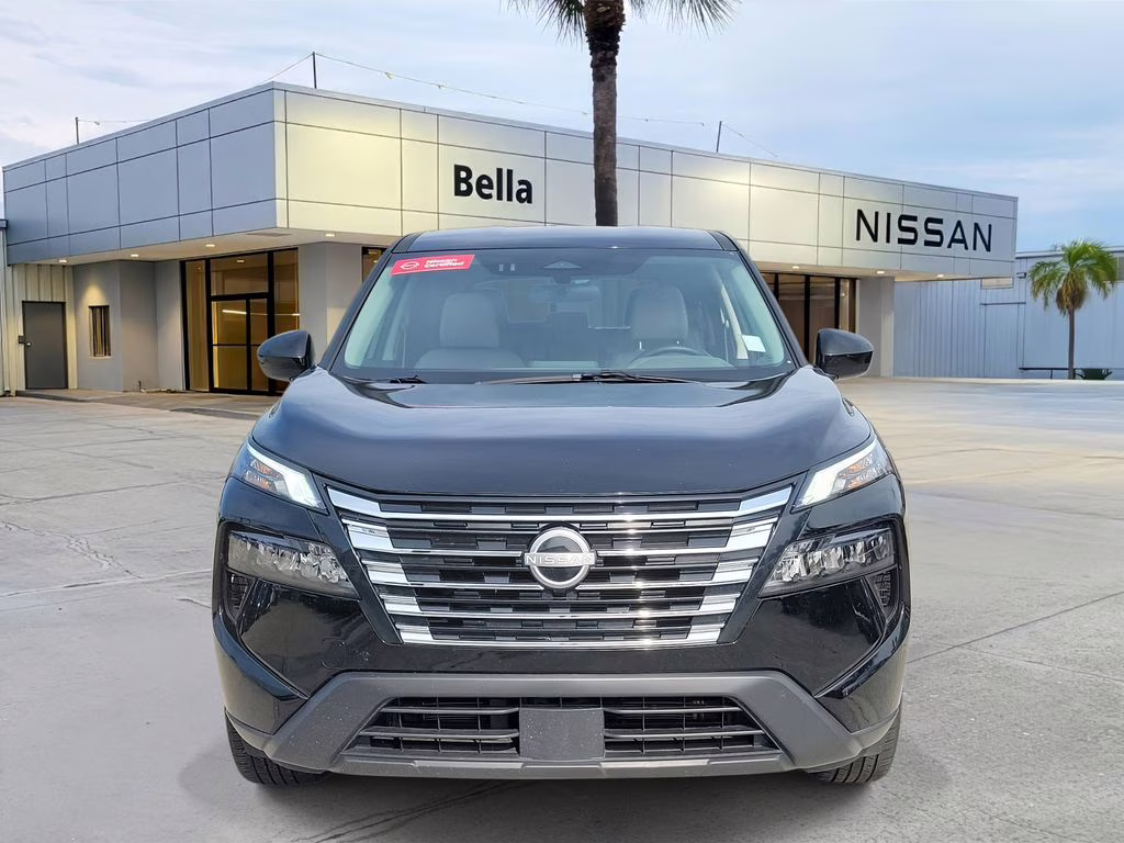 2025 Super Black Nissan Rogue SV FWD SUV