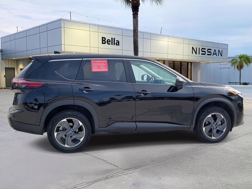2025 Super Black Nissan Rogue SV FWD SUV