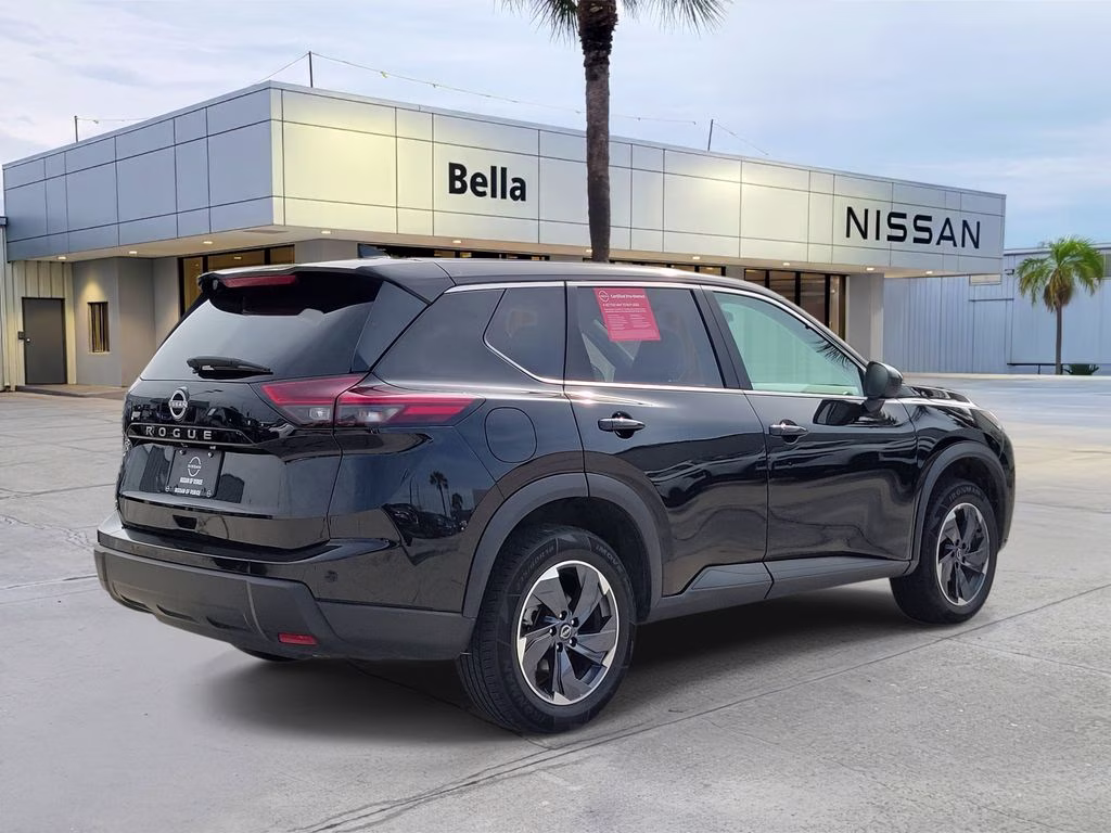 2025 Super Black Nissan Rogue SV FWD SUV